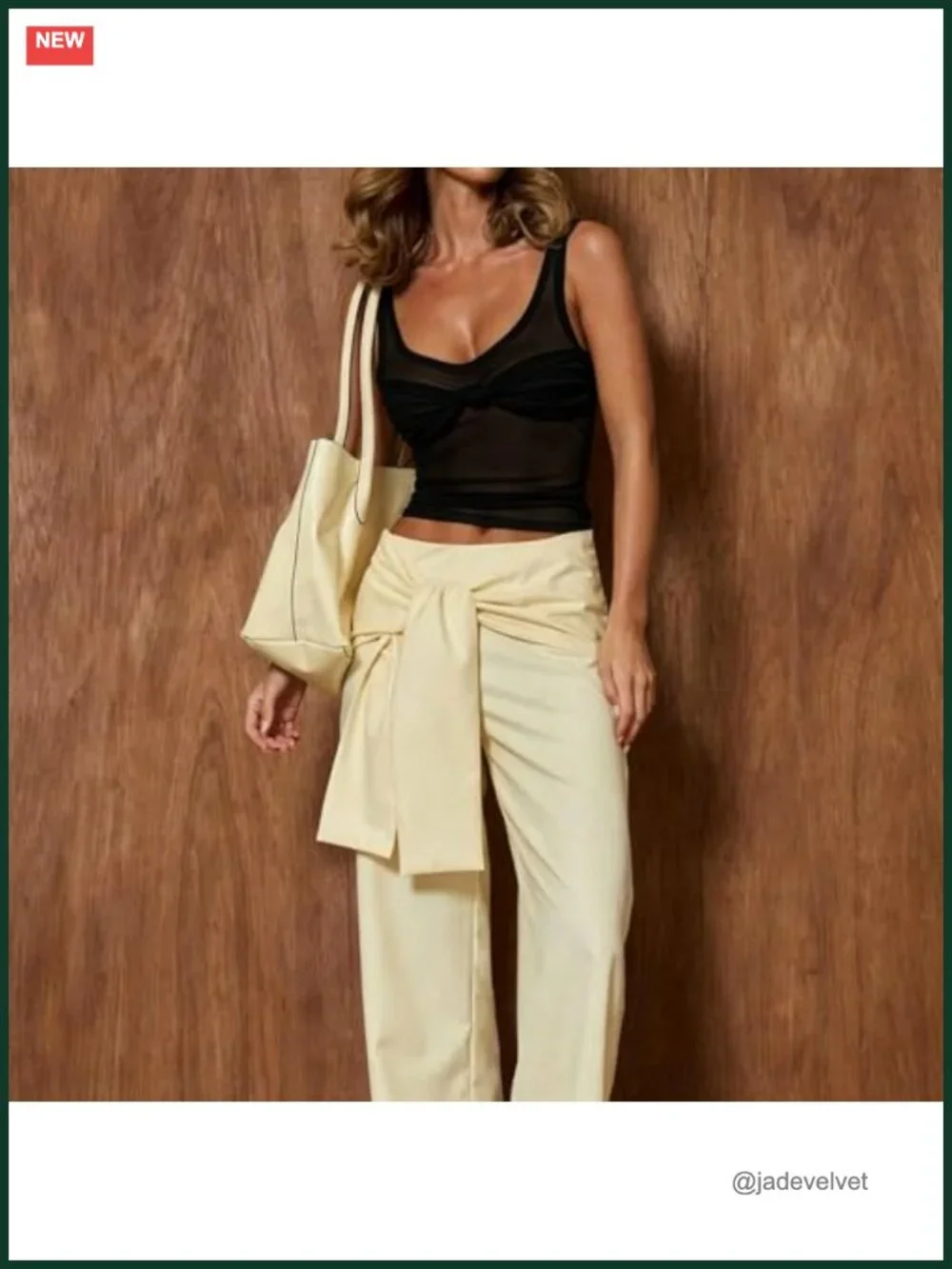 Sheer Mesh Twist Knot Crop Tank Top Sleeveless Y2K Clubwear